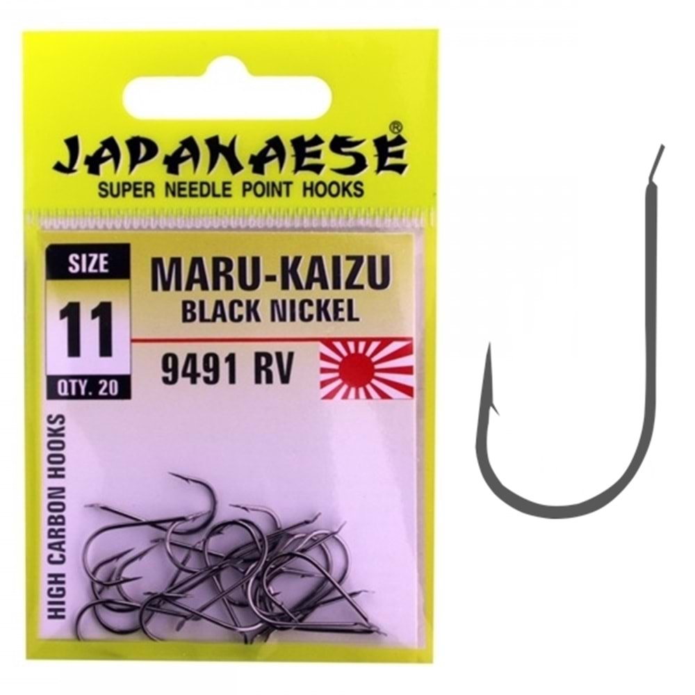 İğne Japanese Maru Kaizu Rv Carbon Çapraz 9491