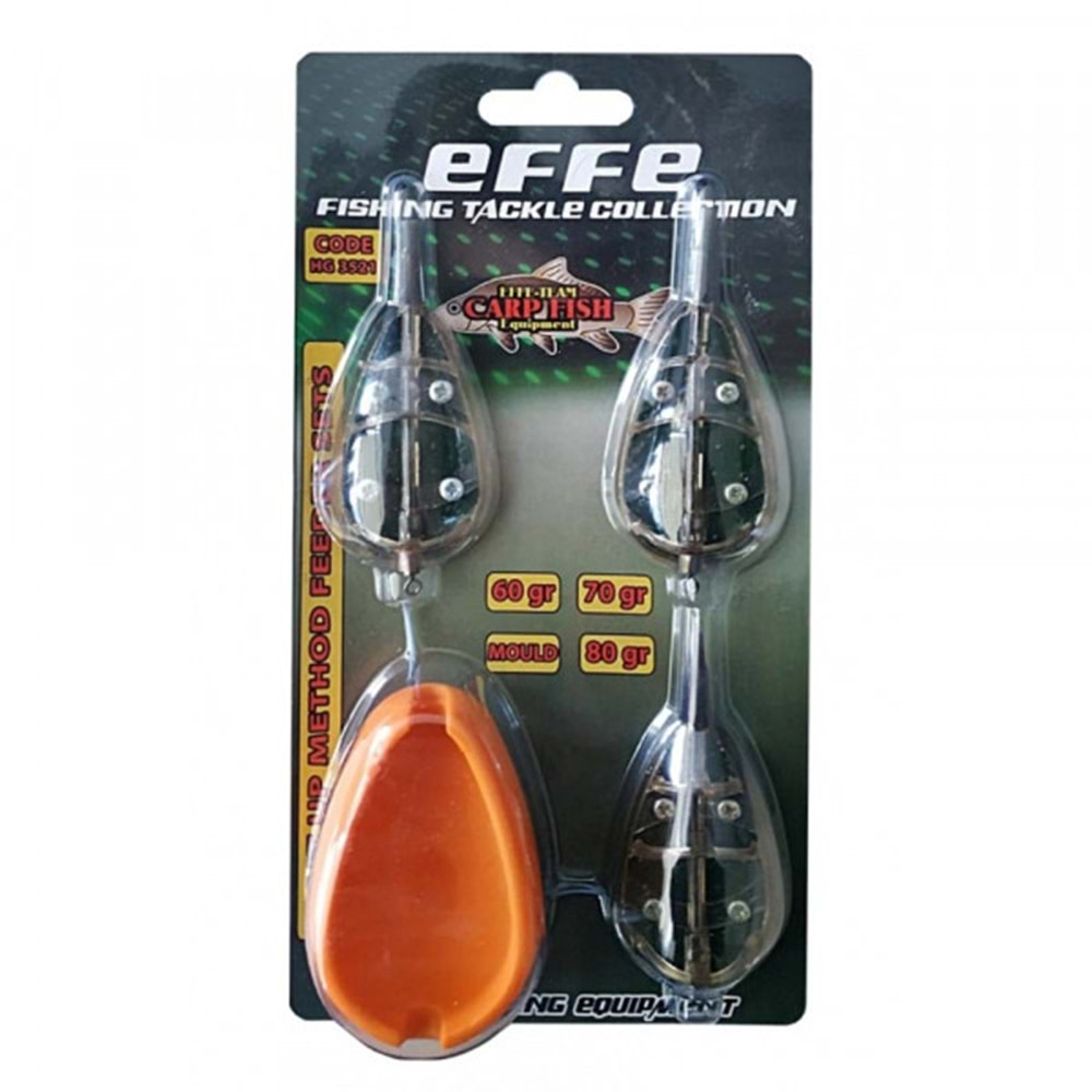 Bolie Bait Up Method Feeder Sets HG3521