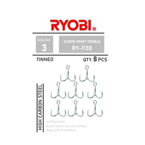 RYOBİ İĞNE CURVE POINT TREBLE - RY-1130