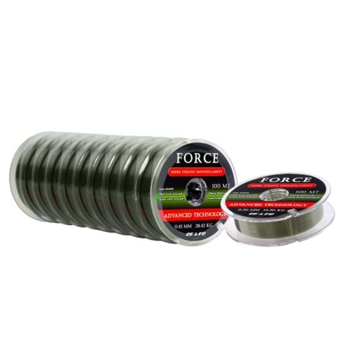 Misina Force Yeşil 100Mt 