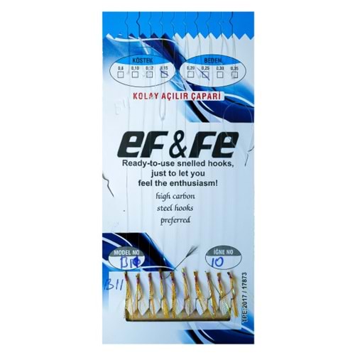 Çapari Hazır Takım Karton - B11